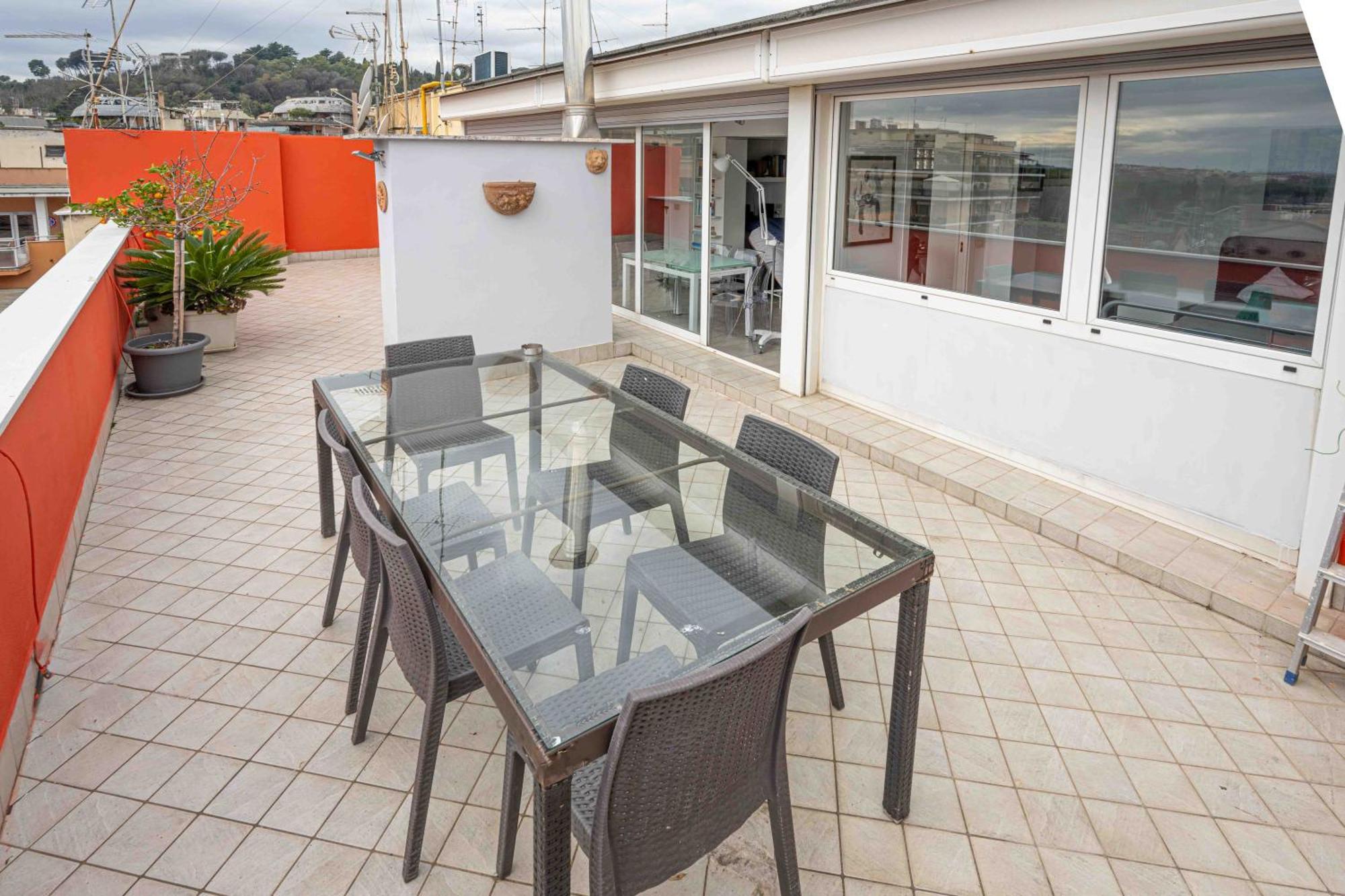 Farnesina Rooftop Terrace Appartamento *